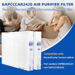 GAPCCCAR2420 Air Purifier Replacement Filters, 2 Pack