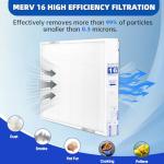 GAPCCCAR2420 Air Purifier Replacement Filters, 2 Pack