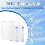 GAPCCCAR2420 Air Purifier Replacement Filters, 2 Pack