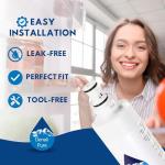 4-Pack Inglis IS25CGXTD Water Filter Replacements