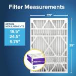 Filtrete 20x25x6 Electrostatic Air Filter 2-Pack