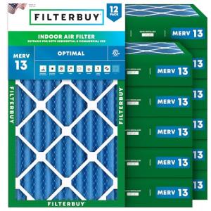 14x25x4 MERV 13 Electrostatic Air Filter Pack
