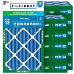 14x25x4 MERV 13 Electrostatic Air Filter Pack