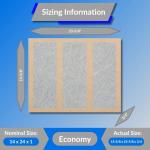 14x24x1 Glasfloss Fiberglass Air Filters - Box of 4