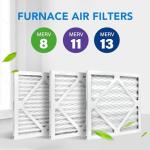 LotFancy MERV 8 Pleated Air Filters 4-Pack