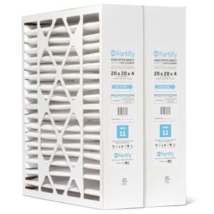 Fortify MERV 11 Pleated HVAC Filters 2-Pack