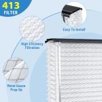 2 Pack 413 MERV 13 Air Filter, 16x28x4