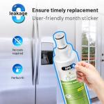 AQUALINK Refrigerator Water Filter Replacement 2-Pack