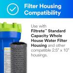 Filtrete Water Filter Housings, 2 Count, Gray
