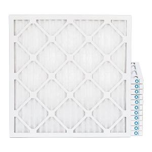 25x25x1 MERV 11 Pleated AC Air Filters - 12 Pack