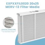 2 Pack MERV-13 Filter Replacement for Bryant/Carrier