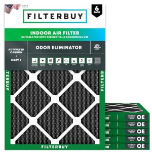 15x20x1 MERV 8 Odor Eliminator Air Filters