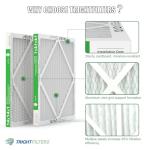 TRIGHTFILTERS 14x14x1 MERV 8 Air Filter 6 Pack