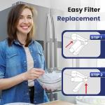 FrigiLife Refrigerator Water Filter Replacement Combo