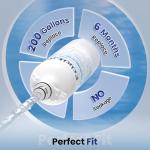 FrigiLife Refrigerator Water Filter Replacement Combo