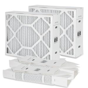 4 Pack MERV 13 20x25x6 Air Filters