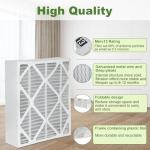 4 Pack MERV 13 20x25x6 Air Filters
