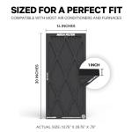 PuroAir MERV 13 Mega Filter 14x30x1 (2 Pack)