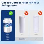 PUREPLUS PRO Refrigerator Water Filter Replacement - 2 Pack