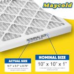 Maycold MERV 8 Pleated Air Filters 6-Pack