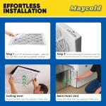 Maycold MERV 8 Pleated Air Filters 6-Pack