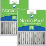 Nordic Pure MERV 13 Air Filter 2 Pack