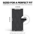 PuroAir MERV 13 Carbon Air Filter 12x24x1 (2 Pack)