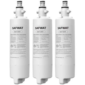 SAFWAT 847201 Fisher & Paykel Water Filter 3 Pack