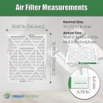 TRIGHTFILTERS 16x20x1 Air Filter 4-Pack MERV 8