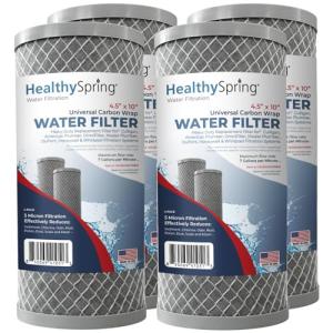 5 Micron Whole House Water Filter - 4 Pack