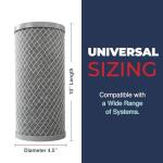 5 Micron Whole House Water Filter - 4 Pack