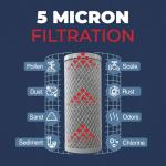 5 Micron Whole House Water Filter - 4 Pack