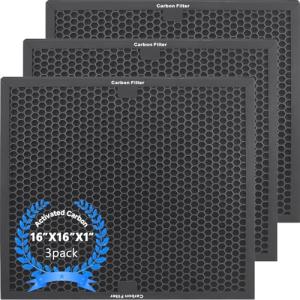 Active Carbon Filters for Air Scrubbers (3 Pack)