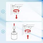 SpiroPure SP-WP700 NSF Certified Water Filter (3 Pack)