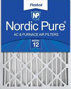 Nordic Pure 16x20x4 Pleated MERV 12 Filter