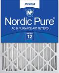 Nordic Pure 16x20x4 Pleated MERV 12 Filter