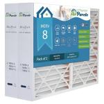 20X25X4 AirPurete MERV 8 Furnace Filters - 2 Pack