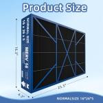 MERV 16 Replacement Filter for PureAir PCO3-16-16