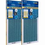 PureFlow MERV-13 Furnace Air Filters 14x30x1, 2-Pack