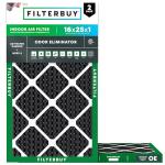 Filterbuy 16x25x1 MERV 8 Air Filters (2-Pack)