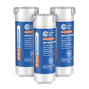 Crystala XWFE Refrigerator Water Filter Pack of 3