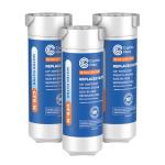 Crystala XWFE Refrigerator Water Filter Pack of 3