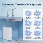 iSpring Tankless Reverse Osmosis Water Filter System