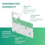 14x14x1 Pleated Air Filter 6 Pack MERV 8