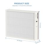 MERV 16 Air Filter 16x25x3 - Pack of 2