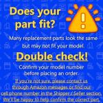 Genuine OEM Refrigerator Water Filter Bypass Plug