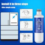 LG LT1000P Water Filter Replacement Combo Pack
