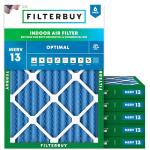 30x32x2 MERV 13 Air Filter 6-Pack