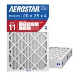Aerostar 20x25x4 MERV 11 Electrostatic Air Filters