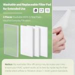 Montemono Reusable 10x20x1 Air Filter, MERV 8